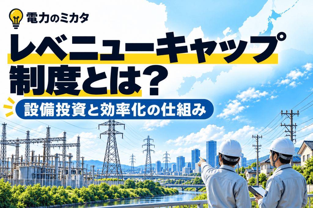 レベニューキャップ制度とは？設備投資と効率化の仕組み